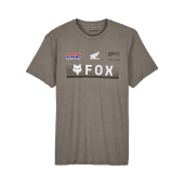 Fox X Honda Premium Short Sleeve Tee - Heather Graphite -