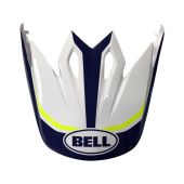 BELL MX-9 Mips Torch Peak White/Blue/Yellow