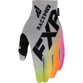 FXR Yth Pro-Fit Lite MX Glove Grey/Sherbert