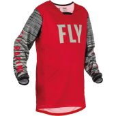 Fly Mx-Jersey Kinetic Youth Wave Red-Grey