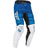 Fly Mx-Pant Kinetic Wave White-Blue
