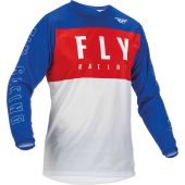 Fly Mx-Jersey F-16 Youth Red-White-Blue