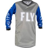 Fly Mx-Jersey F-16 Youth Grey/Blue