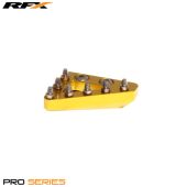 RFX Pro Replacement CNC Solid Rear Brake Lever Tip (Yellow)