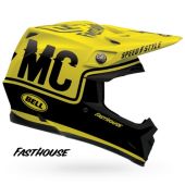 BELL Moto-9 Visor Fasthouse Black/Flo Yellow