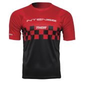 THOR JERSEY INTENSE CHEX RED/BLACK