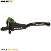 RFX Pro Clutch Lever Assembly Forged (Green) 2 Stroke Universal EZ Adjust