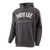 Troy Lee Designs Bolt Pullover Hoodie Washed Grey Youth