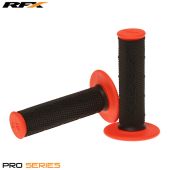 RFX Pro Series Dual Compound Grips Black Centre (Black/Orange) Pair