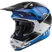 Fly Helmet Formula Cp Rush Black-Blue-White