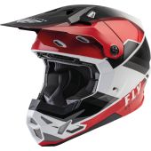 Fly Helmet Formula Cp Rush Black-Red-White