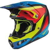 Fly Helmet Formula Crb Prime Yel.Fluo-Blue-Red