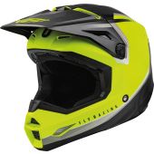 Fly Helmet Youth Ece Kinetic Vision Yellow Fluo-Black
