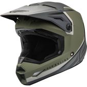 Fly Helmet Ece Kinetic Vision Olive Green-Grey