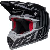 Bell Moto-9S Flex Sprint Helmet - Matte/Gloss Black/Grey