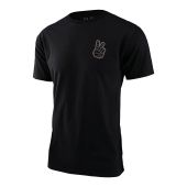 Troy Lee Designs Peace Out T-Shirt Black/Grey