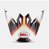 BELL Moto 9 Flex/Moto 9 Peak Pace Black/White