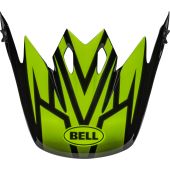 BELL MX-9  Mips Off-Road Peak - Disrupt Black/Green