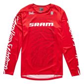 Troy Lee Designs Sprint Jersey Sram Shifted Fiery Red