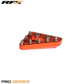 RFX Pro Replacement CNC Solid Rear Brake Lever Tip (Orange)