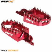 RFX Pro CNC Aluminium Trials Footrest (Red) Universal - Gas Gas/Beta/Sherco/Montesa