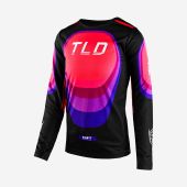 Troy Lee Designs GP Pro Jersey Reverb Black/Glo Red Youth