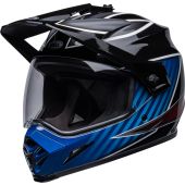 BELL Mx-9 Adventure Mips Helmet - Dalton Gloss Black/Blue