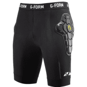 G-Form Youth Ex-1 Short Liner Black-Yellow Pad
