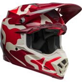 Bell Moto-9S Flex Helmet Ferrandis Mechant Gloss Red/Silver