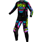 FXR Podium Gladiator Mx Black/Candy Gear Combo