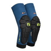 G-Form Pro-Rugged 2 Elbow Black Pad - Blue Fabric -