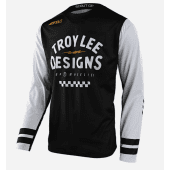 Troy Lee Designs Scout GP Jersey Ride On Black/White