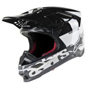 Alpinestars Helmet Supertech SM8 Radium White Black Gray