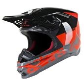 Alpinestars Helmet Supertech SM8 Radium Red Black Gray