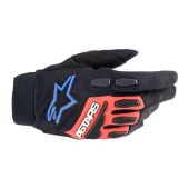 Alpinestars Full Bore Xt Gloves Black Bright Red Blue