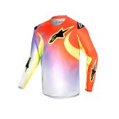 Alpinestars Jersey Youth Racer Lucent White/Red/Yellow