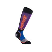 Alpinestars Sock Mx Plus Black/Purple/Blue