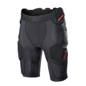 Alpinestars Bionic Pro Protection Shorts Black Red