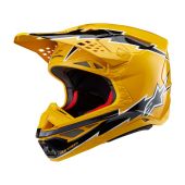 Alpinestars Helmet Sm10 Ampress Black/Yellow