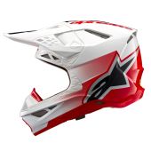 Alpinestars Helmet Sm10 Unit Red/White