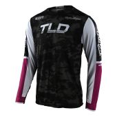 Troy Lee Designs GP Air Jersey Veloce Camo Black / Glo Green