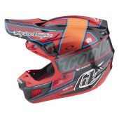 Troy Lee Designs Se5 Ece Carbon Mips Helmet Team Red