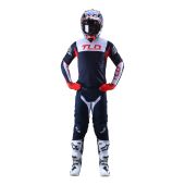 Troy Lee Designs Se Pro Fractura Navy/Red Gear Combo