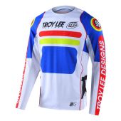 Troy Lee Designs Gp Drop In White Youth Gear Combo