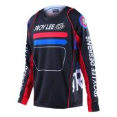 Troy Lee Designs Gp Drop In Charcoal Youth Gear Combo