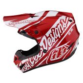 Troy Lee Designs Gp Helmet Slice Red/White