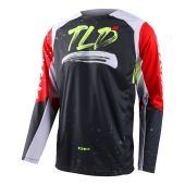 Troy Lee Designs Gp Pro Jersey Particial Black/Glo Red