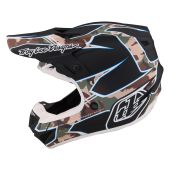 Troy Lee Designs Se4 Polyacrylite Mips Helmet Matrix Camo Black
