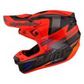 Troy Lee Designs Se5 Ece Carbon Mips Helmet Saber Rocket Red