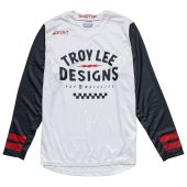 Troy Lee Designs Scout GP Jersey Ride On Charcoal/Vintage White